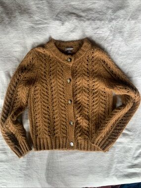 J. Crew - Point Sur Cable Cardigan
